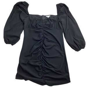 TOPSHOP Ruched Bodycon Dress Size 14